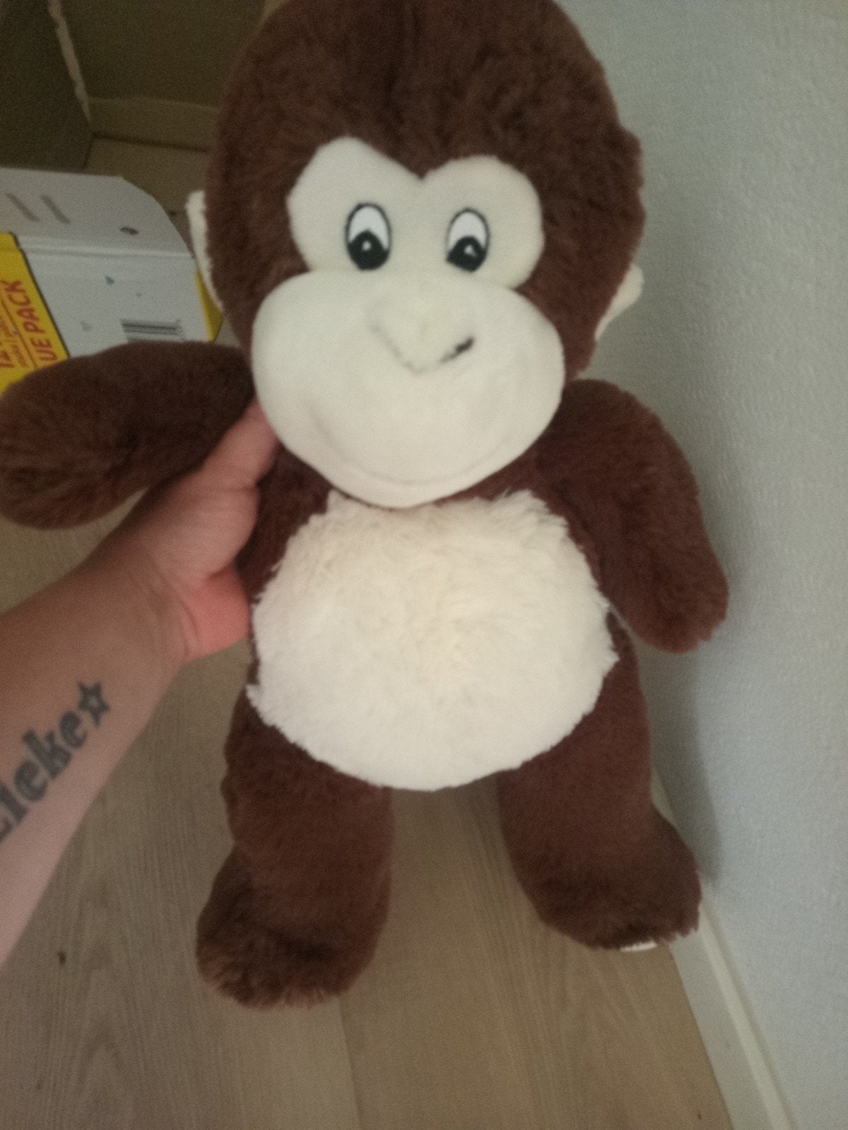 aap knuffel, Kinderen en Baby's, Speelgoed | Knuffels en Pluche, Ophalen, Overige typen