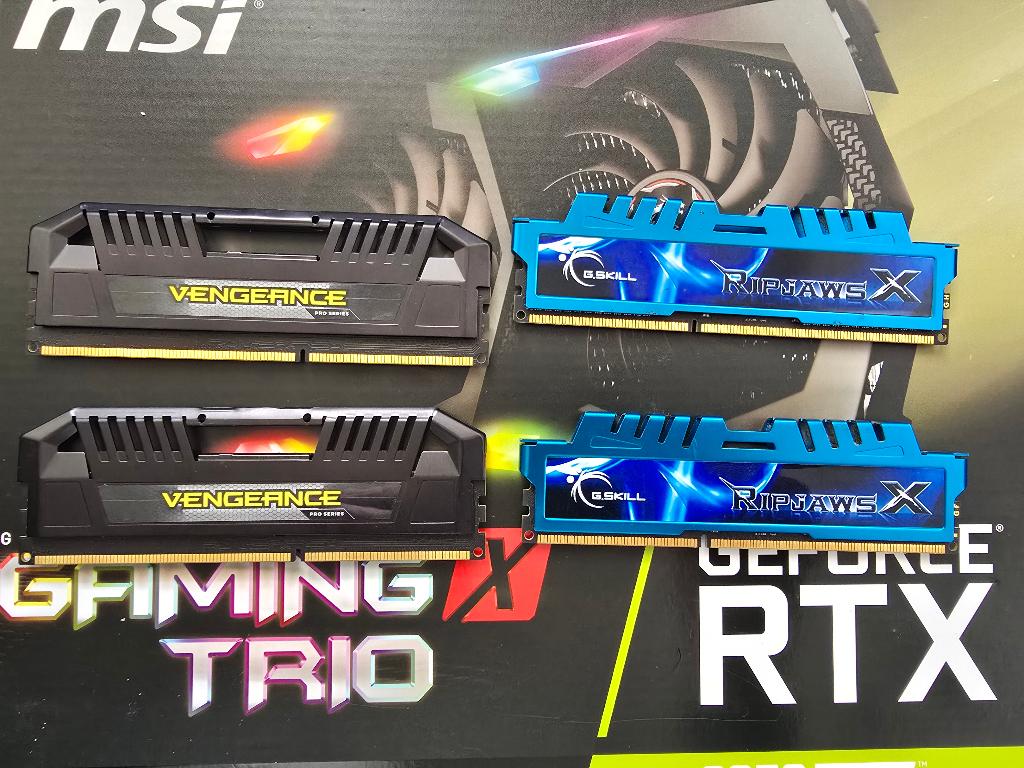 16GB DDR3 2400 Mhz Kit, Computers en Software, RAM geheugen, DDR3, Ophalen of Verzenden, Zo goed als nieuw, Desktop