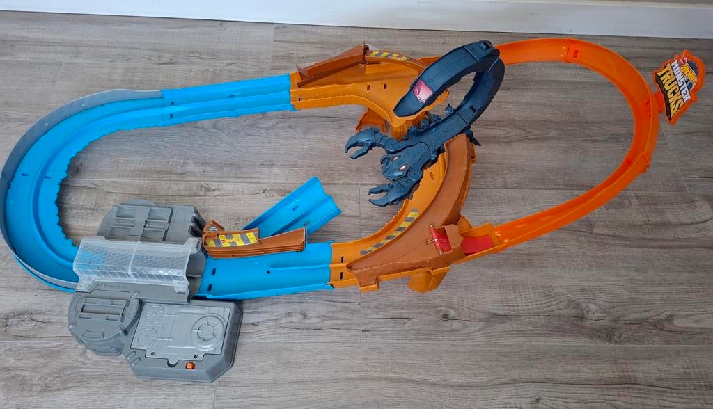 Hotwheels automatische racebaan., Ophalen of Verzenden, Zo goed als nieuw, Elektrisch, Hot Wheels
