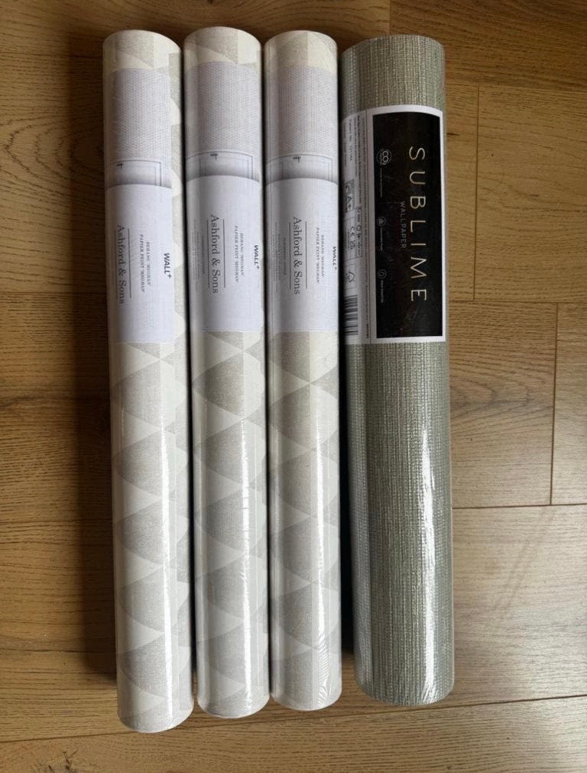 Nieuw behang: Ashford & Sons en Sublime (4 rollen), Overige merken, Geometrisch, Modern, Ophalen of Verzenden