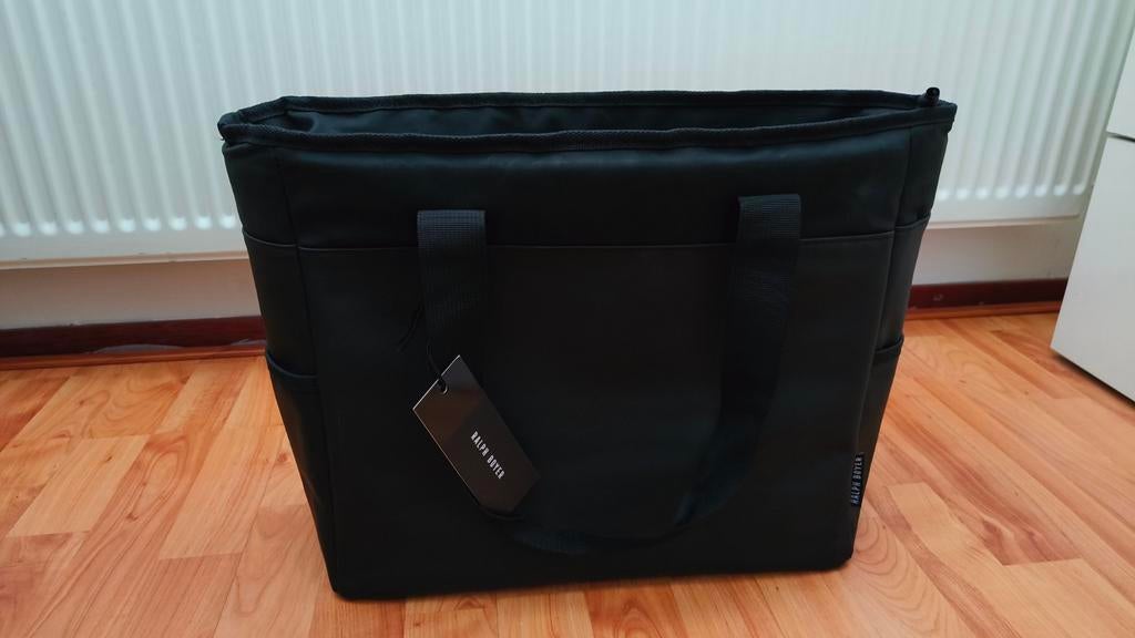 Ralph Boyer Pacor zwarte shopper strandtas of luiertas, Sieraden, Tassen en Uiterlijk, Tassen | Damestassen, Ophalen of Verzenden