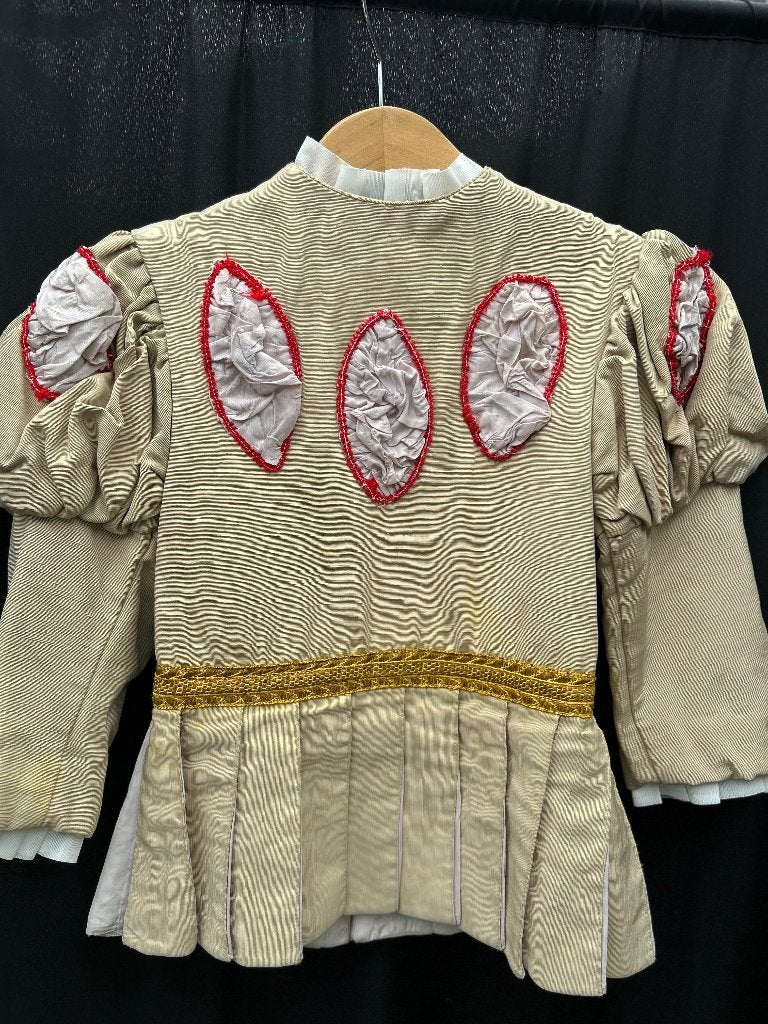 Vintage toneel jasje, lakei jasje, bijzondere achterzijde, Ophalen of Verzenden