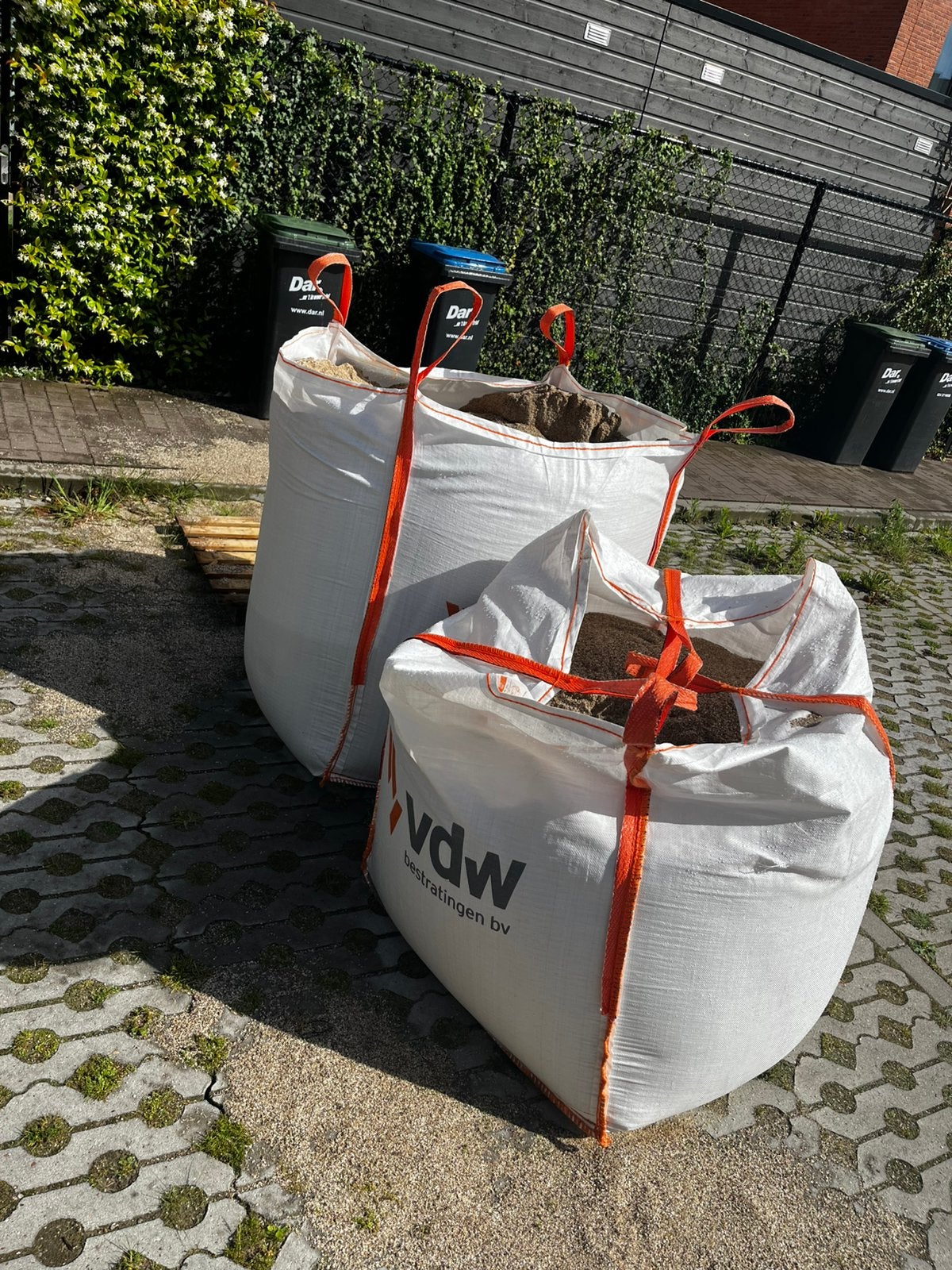 1,5 bigbag brekerzand / ophoogzand, Tuin en Terras, Ophalen, Nieuw, Ophoogzand