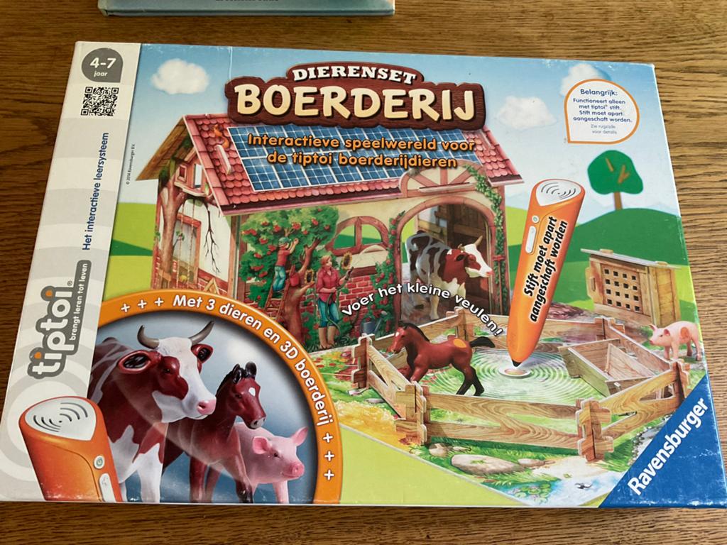 Tiptoi Dieren Boerderij - Interactief Speelplezier, Kinderen en Baby's, Speelgoed | Educatief en Creatief, Ophalen of Verzenden