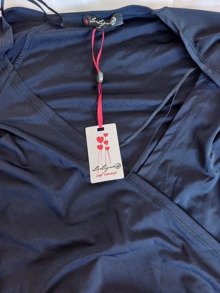 Nieuwe jurk La Ligna maat M, Maat 38/40 (M), Blauw, Nieuw, Ophalen of Verzenden