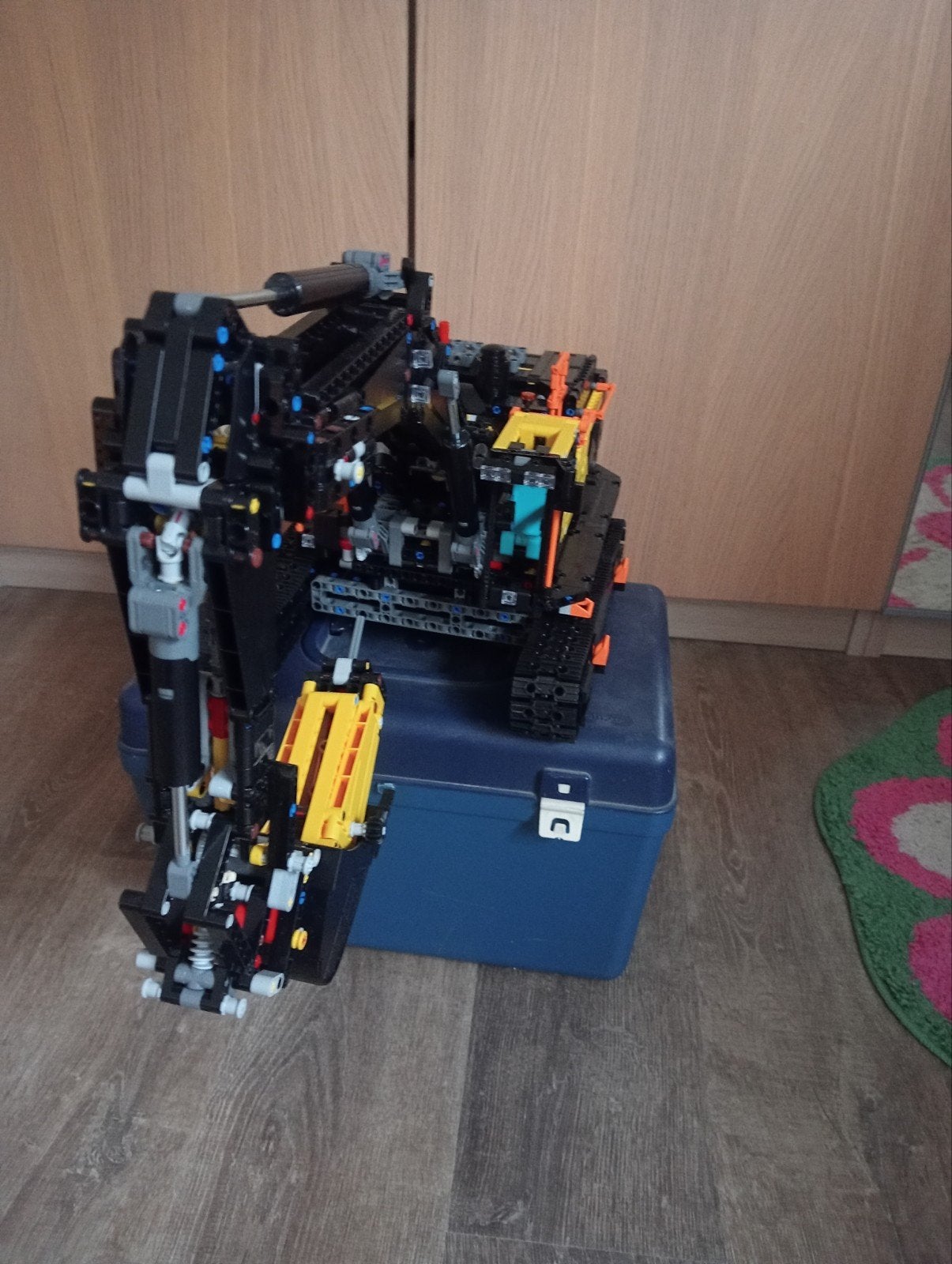 Volvo ec 500 / ec500 graafmachine, Ophalen of Verzenden, Compleet, Lego