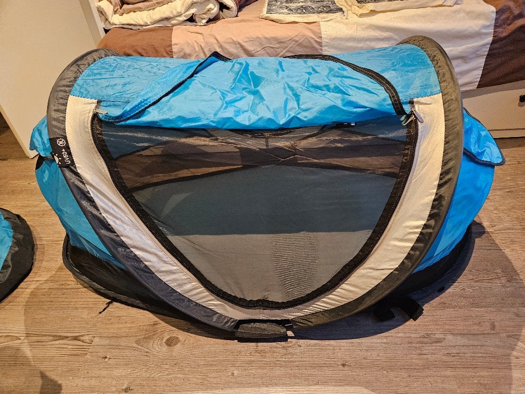 Deryan peuter reisbedje/tentje, Ophalen, Gebruikt, Minder dan 140 cm, Minder dan 70 cm
