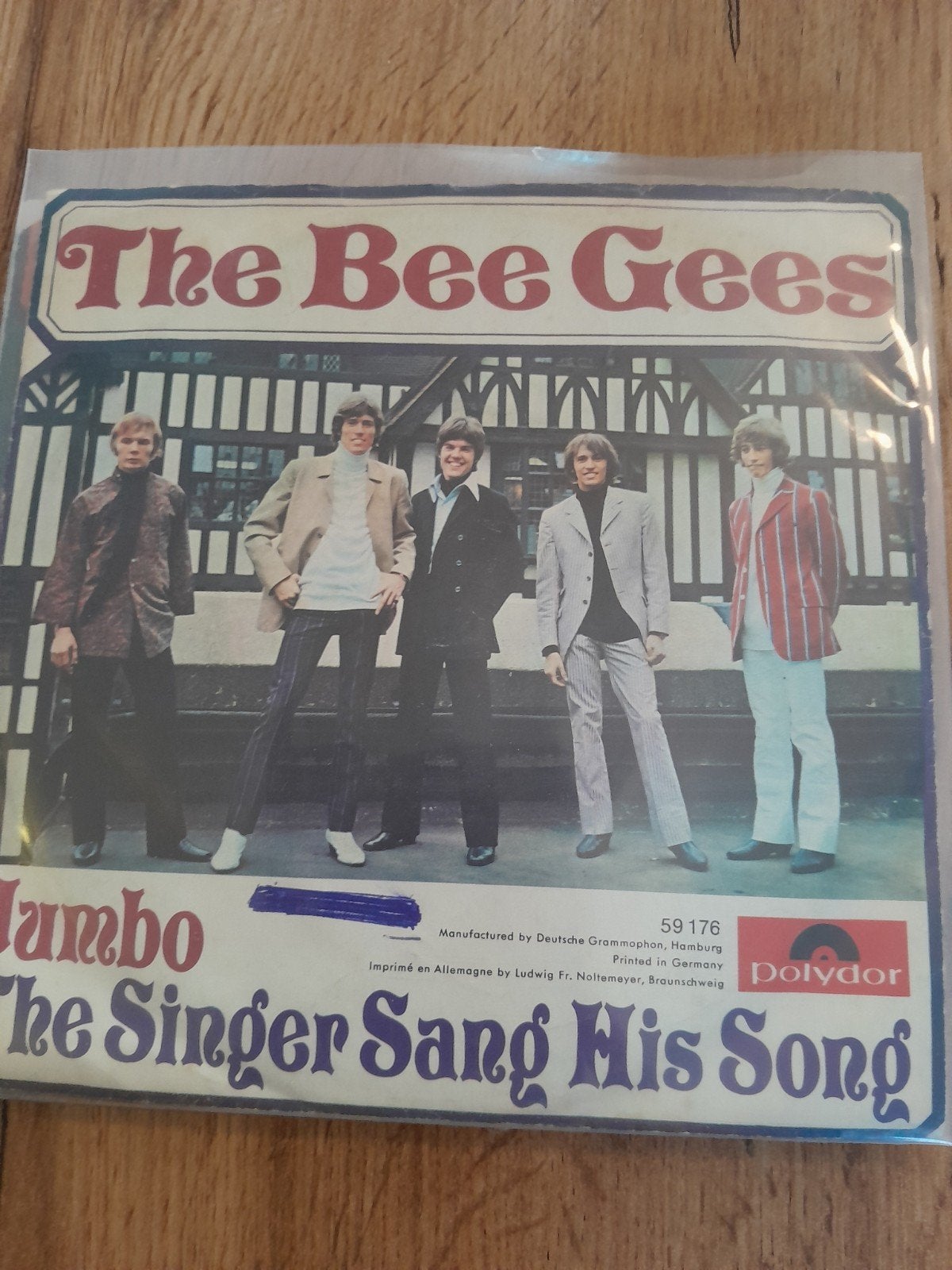 The bee gees 7inch jumbo, Ophalen of Verzenden, Zo goed als nieuw, Pop