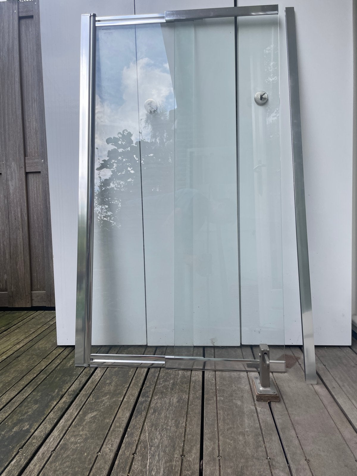 Sealskin badscherm glas NIEUW EN14428 - 80x145 cm, Huis en Inrichting, Ophalen, Nieuw