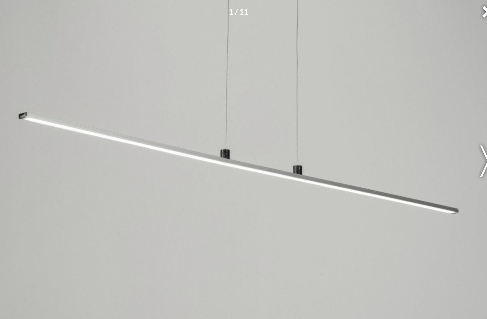 Nieuwe Lumidora dunne led Hanglamp, Ophalen, Nieuw, Metaal
