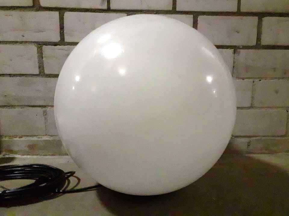 BEGA 45cm diameter sphere globe lamp IP65 tuinverlichting p1, Tuin en Terras, Buitenverlichting, Ophalen, Kunststof, Minder dan 50 watt