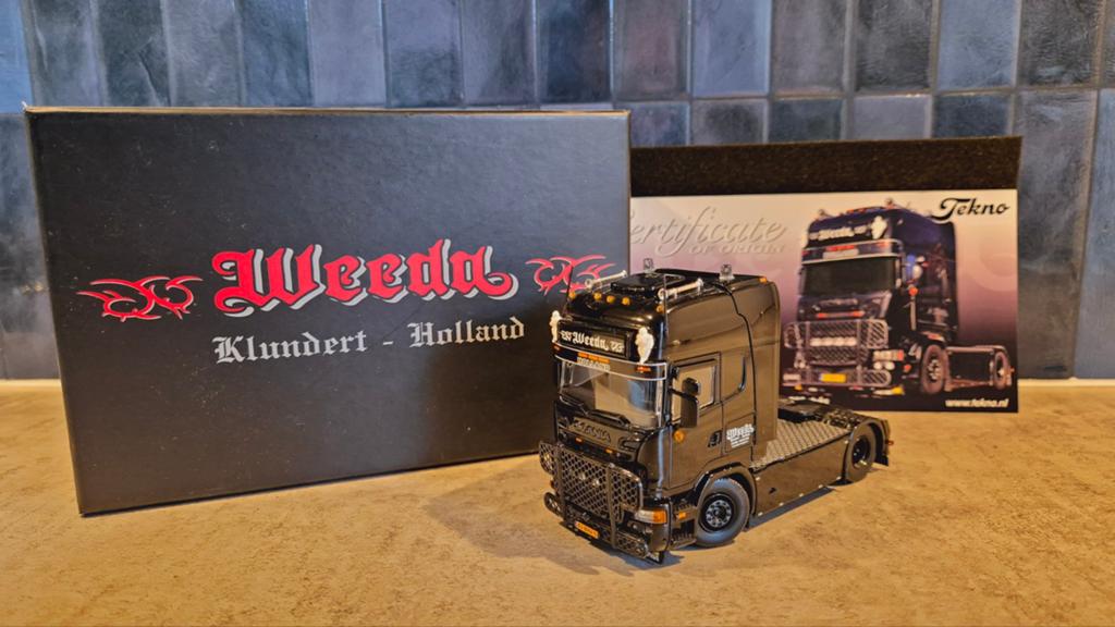 WEEDA SCANIA R-streamline 4x2 "Shaun", Hobby en Vrije tijd, Modelauto's | 1:50, Ophalen of Verzenden, Nieuw, Bus of Vrachtwagen