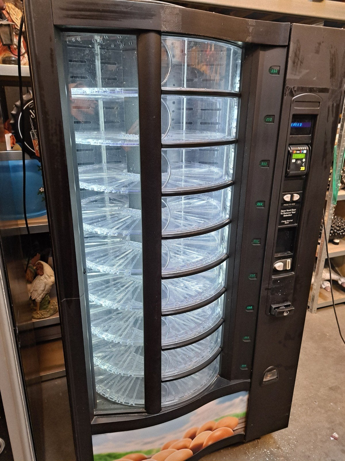 Zuivel / fruit automaat Gekoeld, Verzamelen, Automaten | Overige, Ophalen, Nieuw