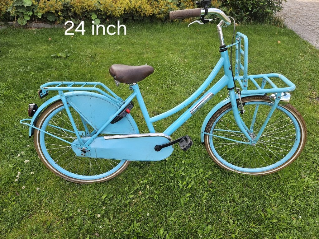 Popal meisjesfiets transportfiets kinderfiets 24 inch, Ophalen, Terugtraprem, Popal, Gebruikt