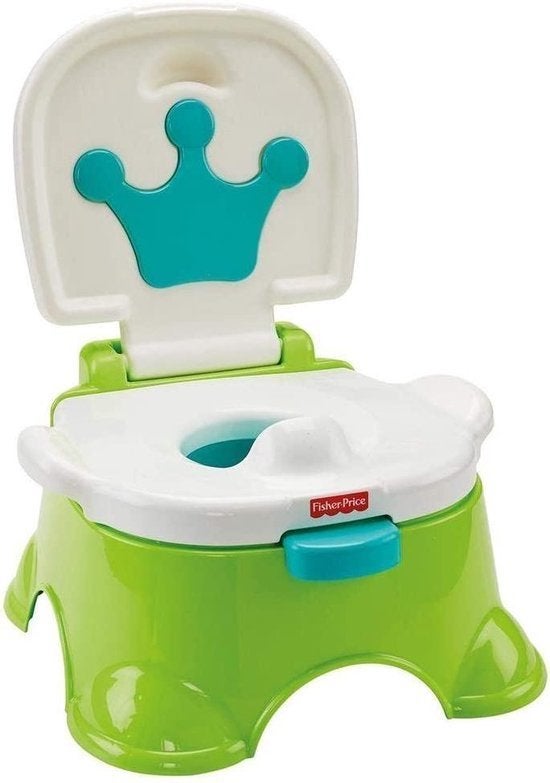 Fisher-Price Koninklijk Potje en Krukje met Geluid, Ophalen of Verzenden, Gebruikt, Overige typen