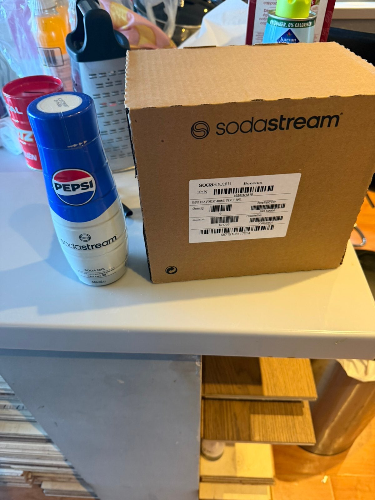 Sodastream 6 pack siroop, Ophalen of Verzenden