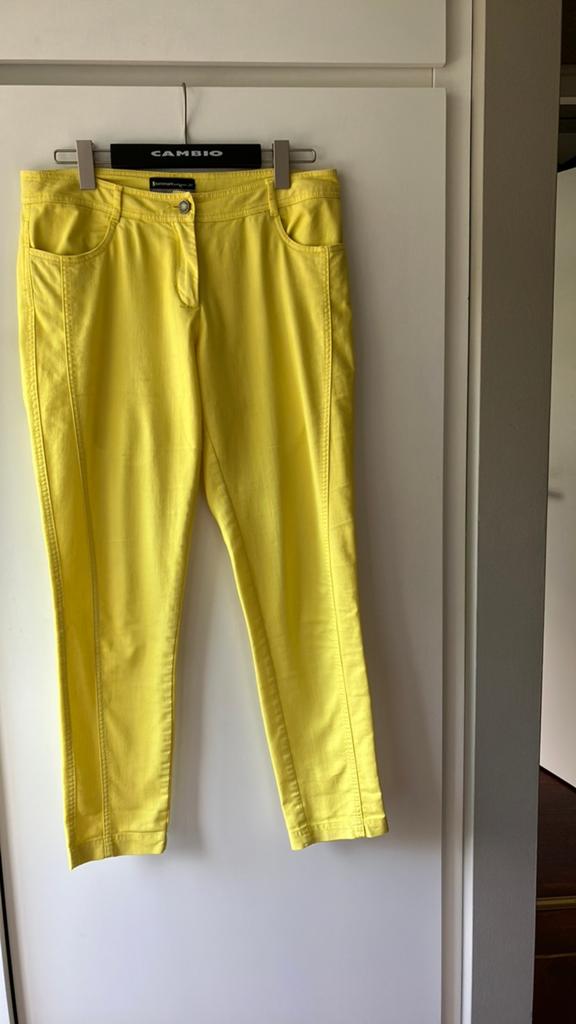 Summum. Gele zomerbroek. Maat 38, Kleding | Dames, Broeken en Pantalons, Maat 38/40 (M), Geel, Ophalen of Verzenden, Zo goed als nieuw
