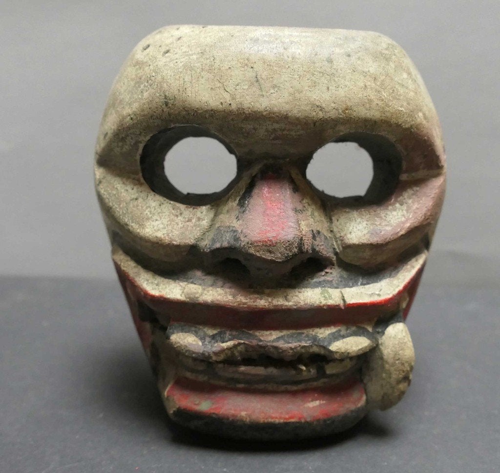 Masker MX5 Topeng Wayang Tribal Bali Java Shaman Indonesie, Antiek en Kunst, Ophalen of Verzenden