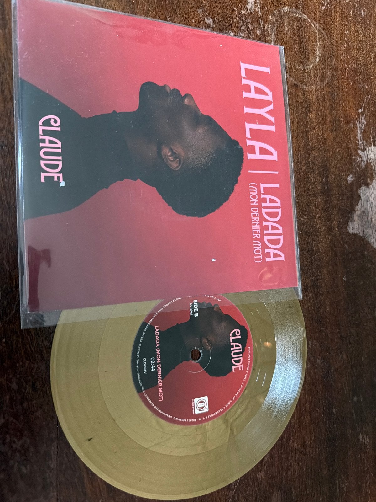 Claude - Layla / Ladada (Mon Dernier Mot) - Single, 7 inch, Single, Ophalen of Verzenden, Zo goed als nieuw