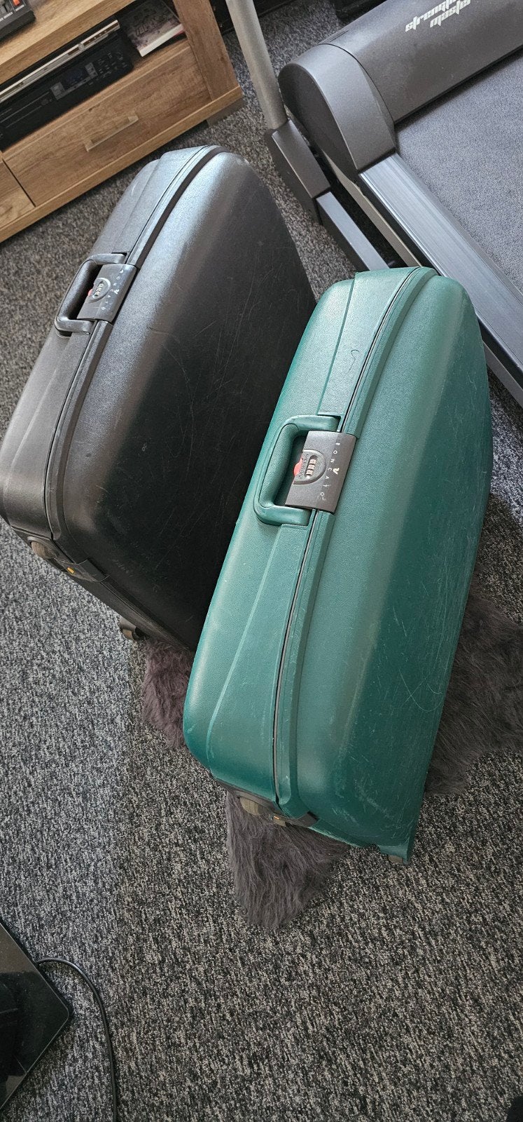 2 zeer degelijke grote reiskoffers van het merk RONCATO, Sieraden, Tassen en Uiterlijk, Koffers, Gebruikt, Hard kunststof, 70 cm of meer