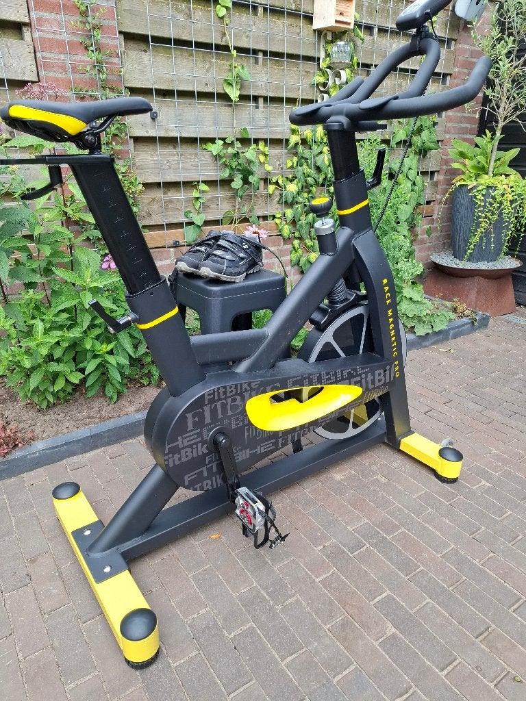 Spinningfiets, Ophalen, Zo goed als nieuw, Metaal, Spinningfiets