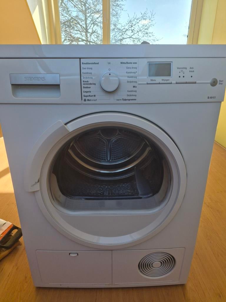 Siemens S46-51 Droger - Betrouwbaar en Efficiënt, Witgoed en Apparatuur, Wasdrogers, Ophalen, 6 tot 8 kg, Gebruikt, Voorlader