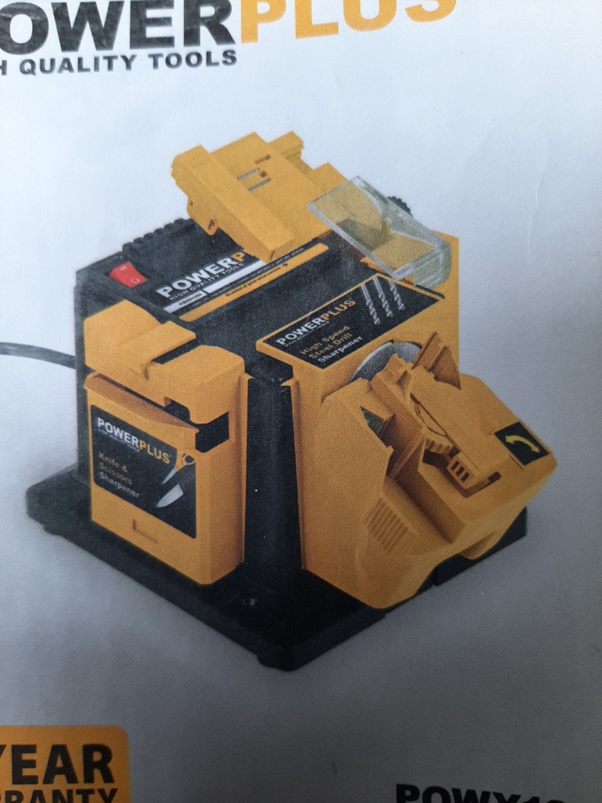 Powerplus POWX1350 slijpmachine, Ophalen of Verzenden, Zo goed als nieuw, Overige typen, Overige merken