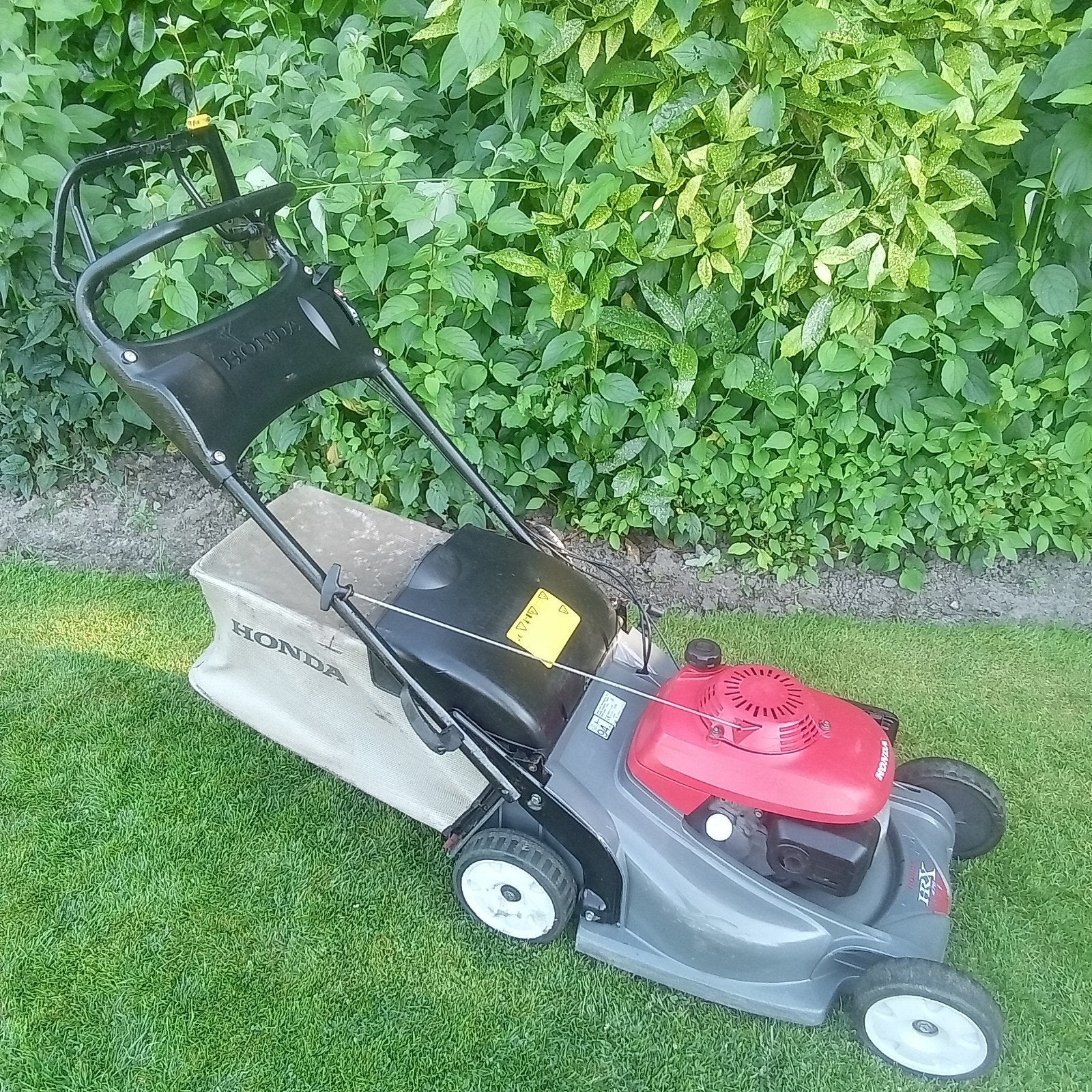 Honda HRX 476 grasmaaier zelfrijdend benzine maaier, Ophalen, Cirkelmaaier, Honda, Gebruikt