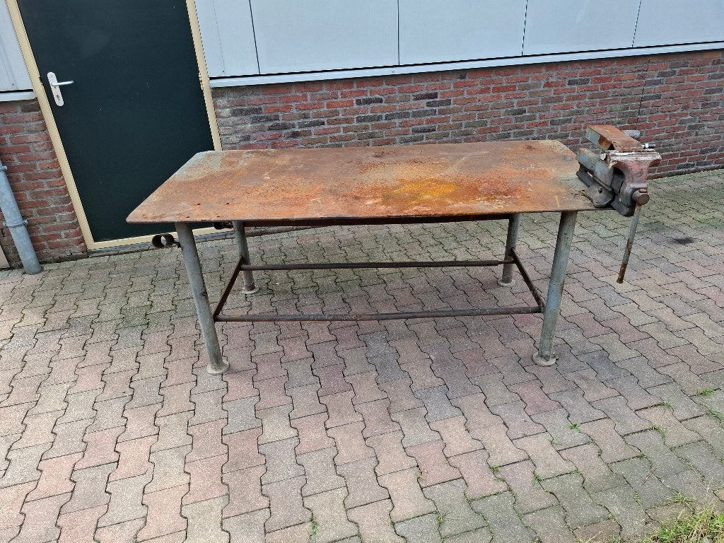 werkbank lastafel, Ophalen, Gebruikt, 170 cm of meer, Bankschroef