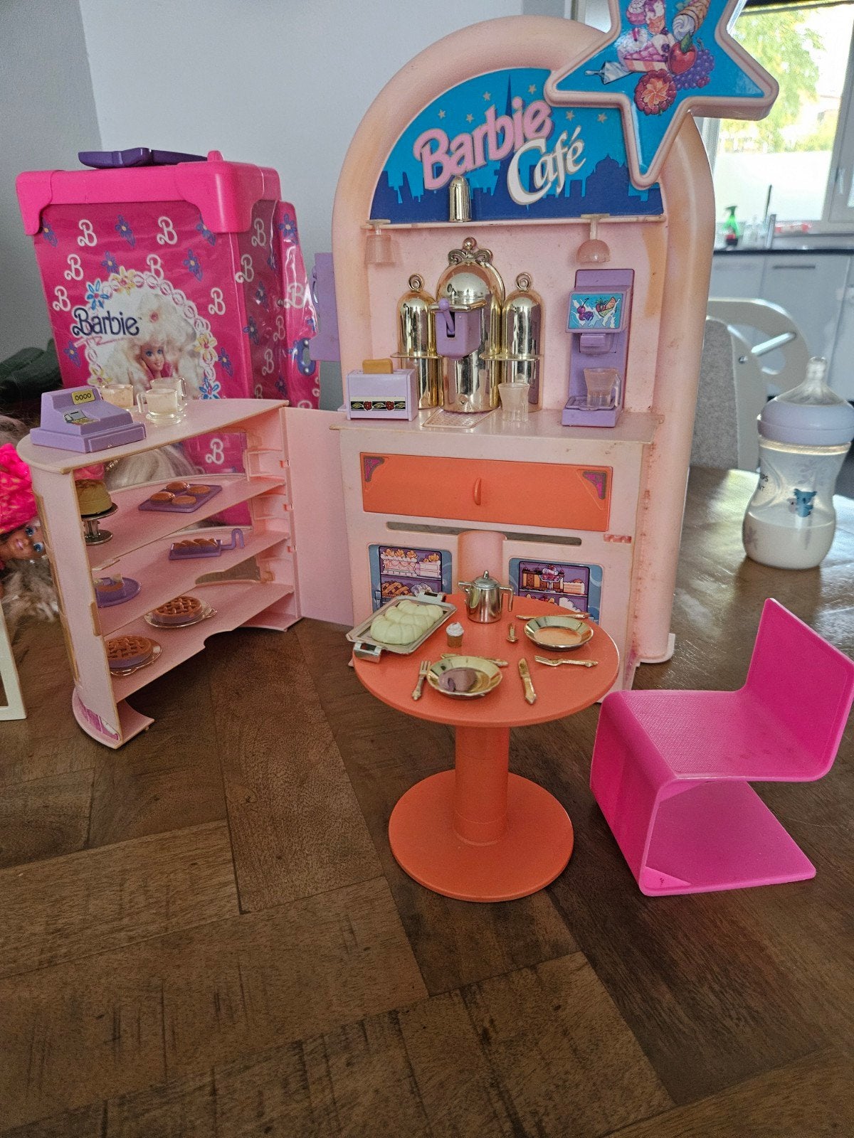 Vintage Barbie Café Speelset met Accessoires