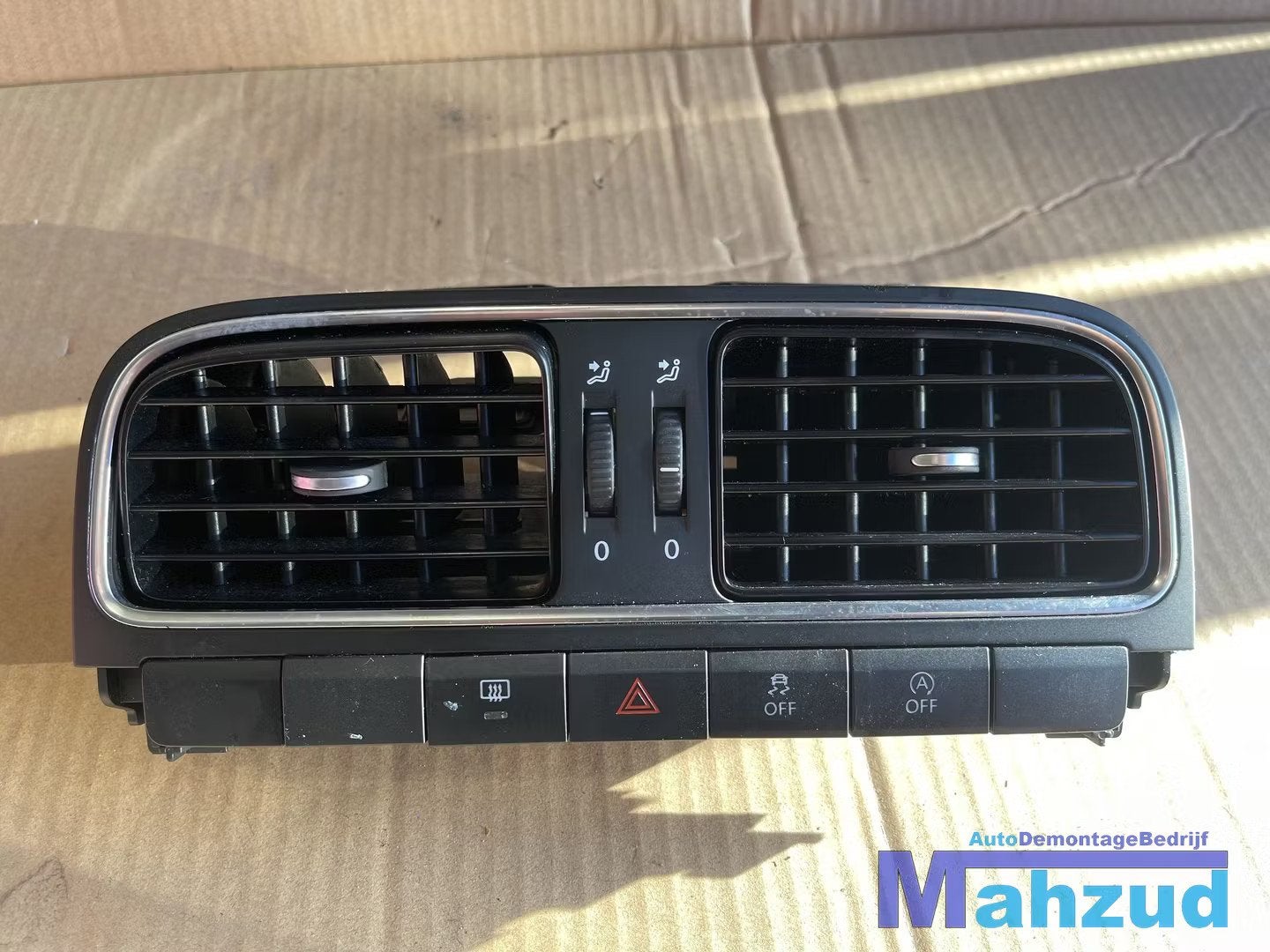 VW POLO 6R Luchtrooster dashboard compleet 2009-2014, Auto-onderdelen, Dashboard en Schakelaars, Gebruikt, Volkswagen, Volkswagen AG