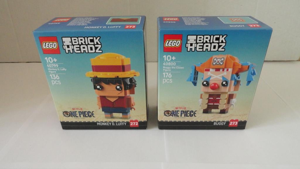 Lego Brickheadz 40799 en 40800, Kinderen en Baby's, Speelgoed | Duplo en Lego, Nieuw, Lego, Complete set, Ongeopend/sealed, BrickHeadz