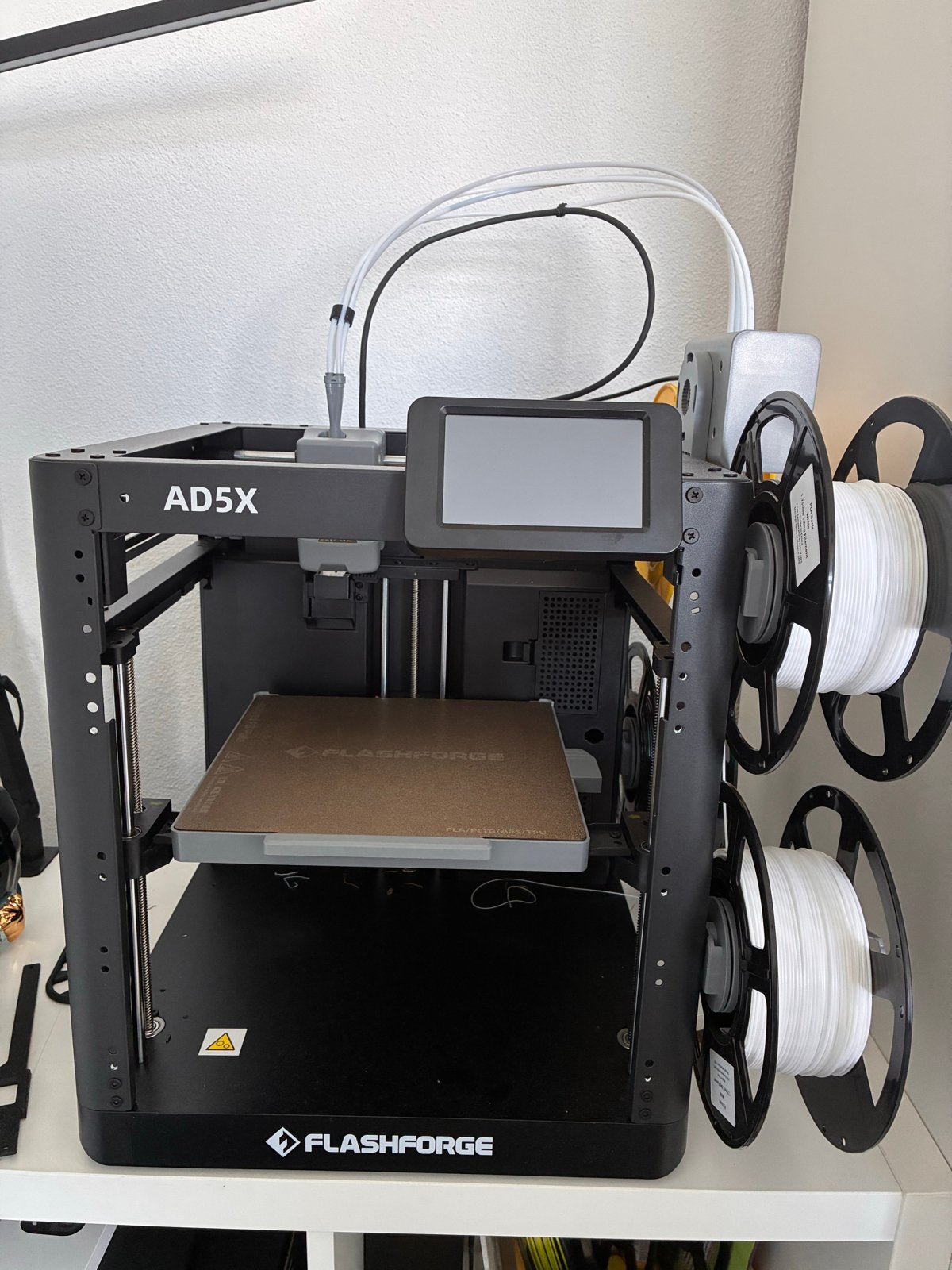 Flashforge AD5X 3D-printer, Ingebouwde Wi-Fi, Ophalen of Verzenden, Zo goed als nieuw, Filament