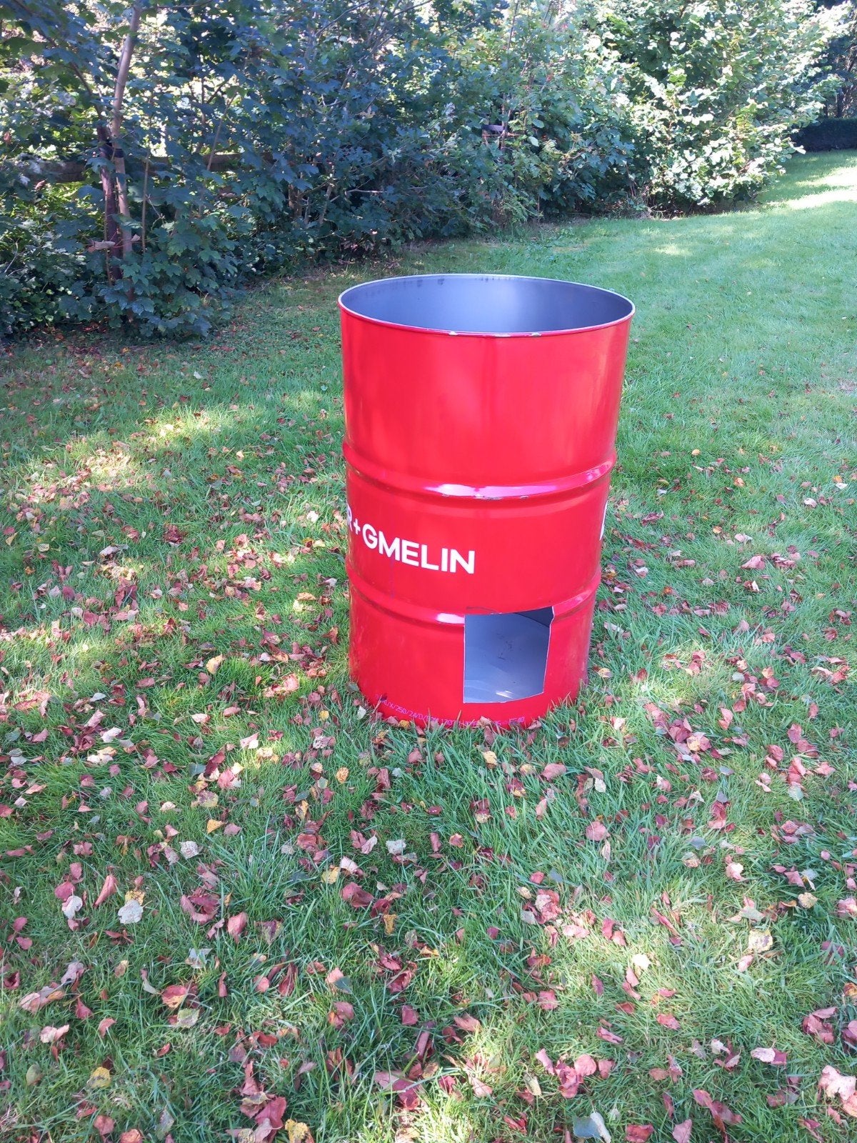 Brandton, vuurkorf, 200 ltr vat, brandvat, ton, vuurton, Ophalen, Nieuw, Vuurton