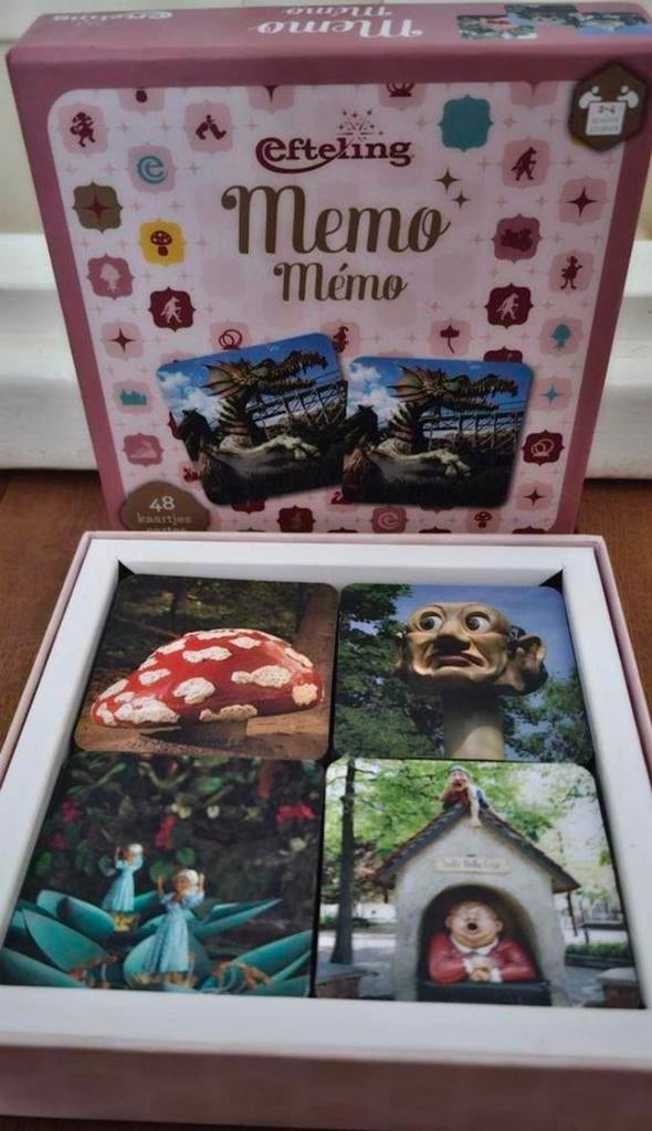 Efteling memory- Als nieuw- beelden uit park- verzend ook, Ophalen, Zo goed als nieuw