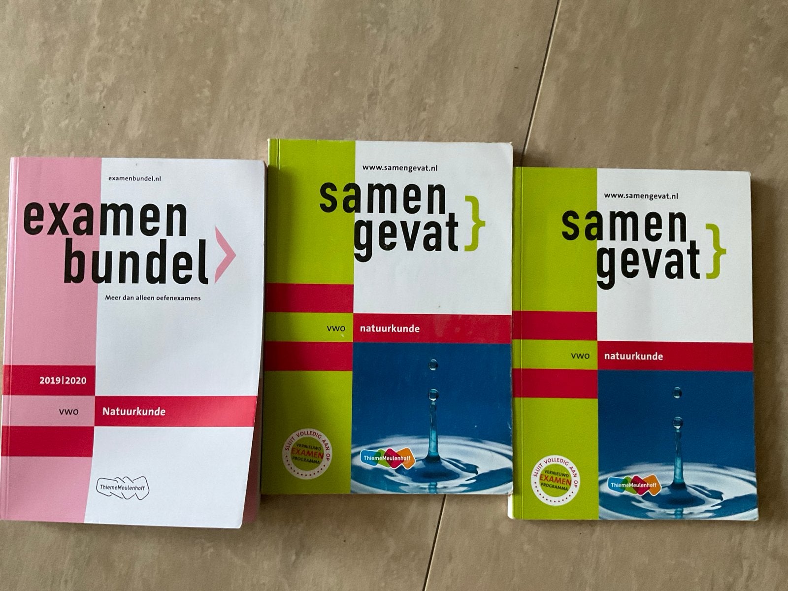 Examenbundel en Samengevat VWO Natuurkunde, Ophalen, Gelezen, VWO, Natuurkunde