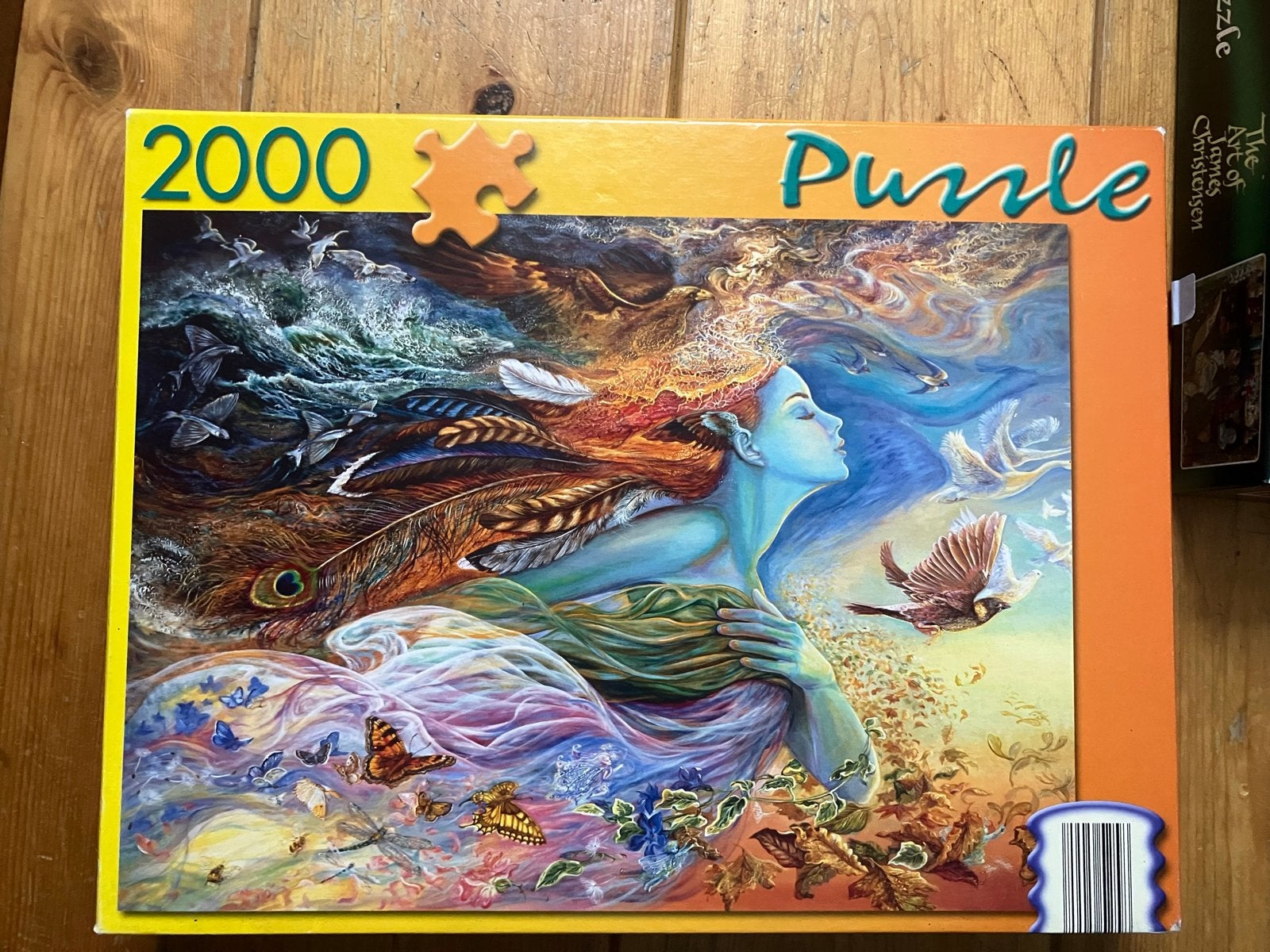 Legpuzzel Josephine Wall: Spirit of Flight - 2000 stukjes, Ophalen of Verzenden, Meer dan 1500 stukjes, Zo goed als nieuw, Legpuzzel