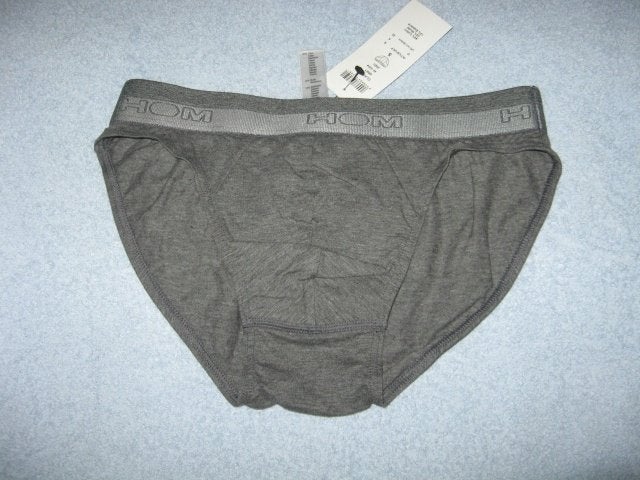 Te koop 2 stuks heren tanga's HOM, Kleding | Heren, Verzenden, Grijs, Selected Homme, Slip