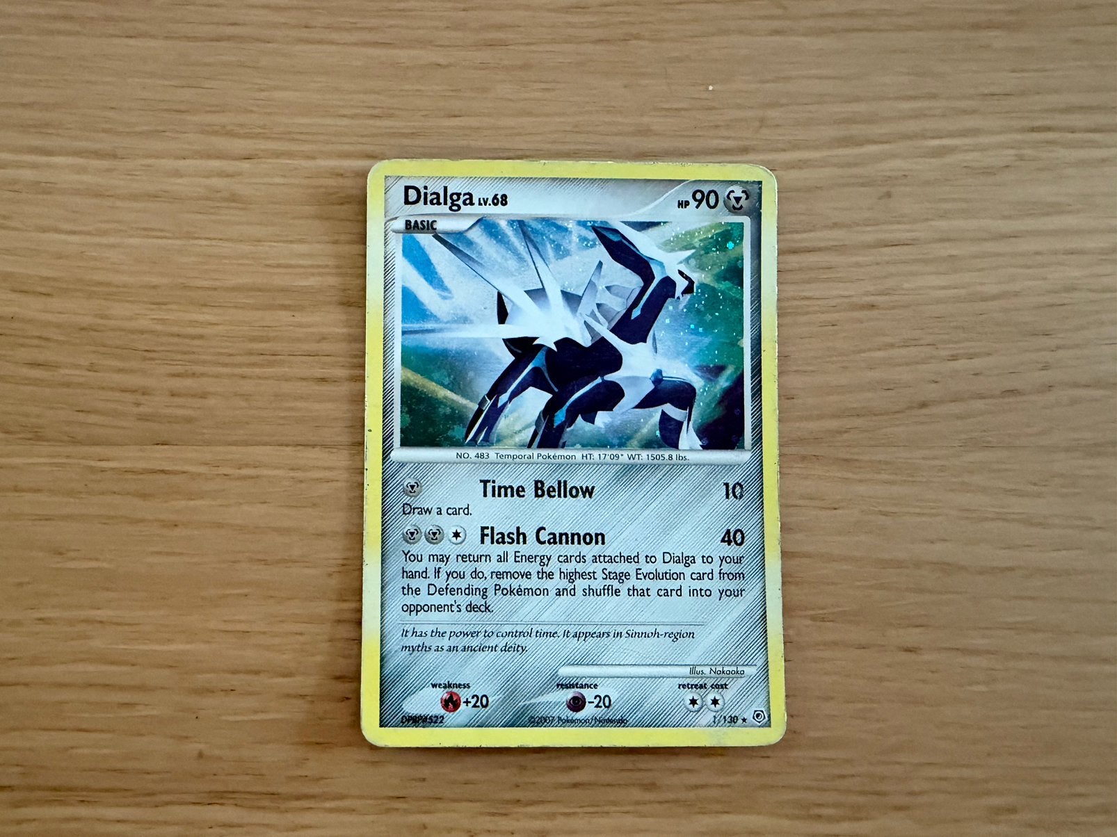 Dialga 1, Ophalen of Verzenden, Gebruikt, Losse kaart