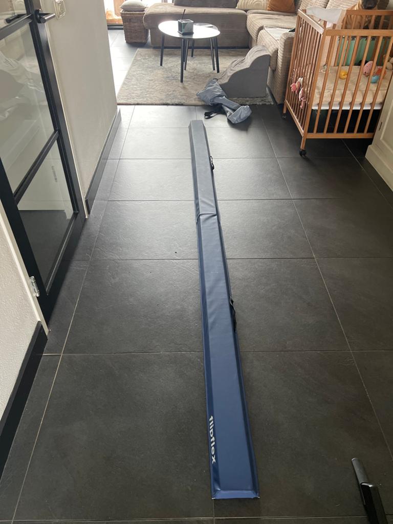 Inklapbare Turnbalk Flipflex, Ophalen of Verzenden, Zo goed als nieuw, Blauw, Materiaal