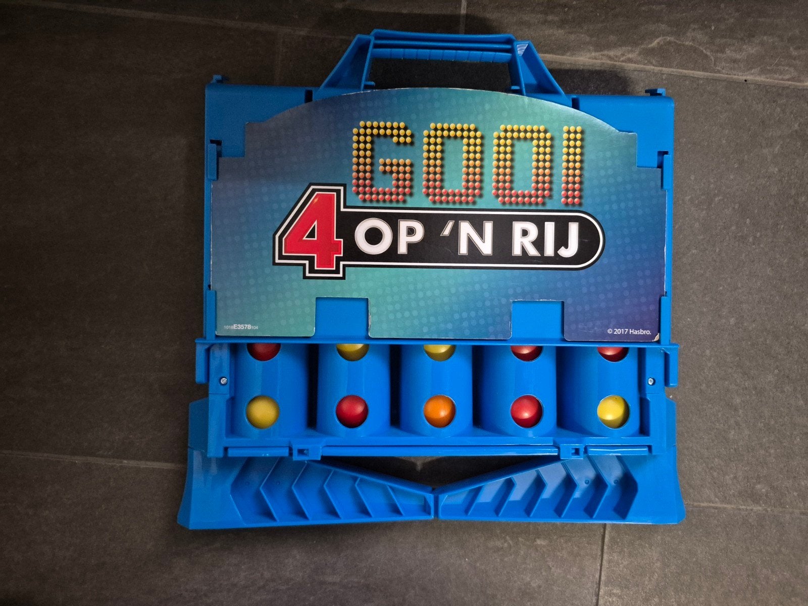 Gooi 4 op 'n Rij - Hasbro bordspel, Een of twee spelers, Ophalen of Verzenden, Gebruikt, Hasbro