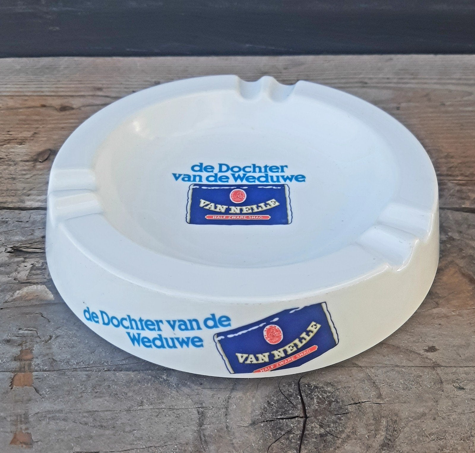 Vintage - Van NELLE - Café Asbak - (Half Zware Shag), Ophalen of Verzenden, Zo goed als nieuw, Asbak