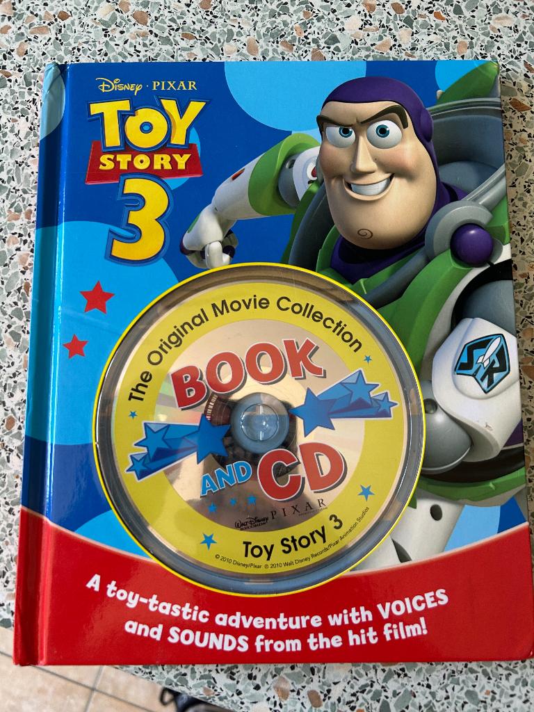 Toy story 3 boek the original movie collection, Ophalen of Verzenden, Overige figuren, Gebruikt, Overige typen