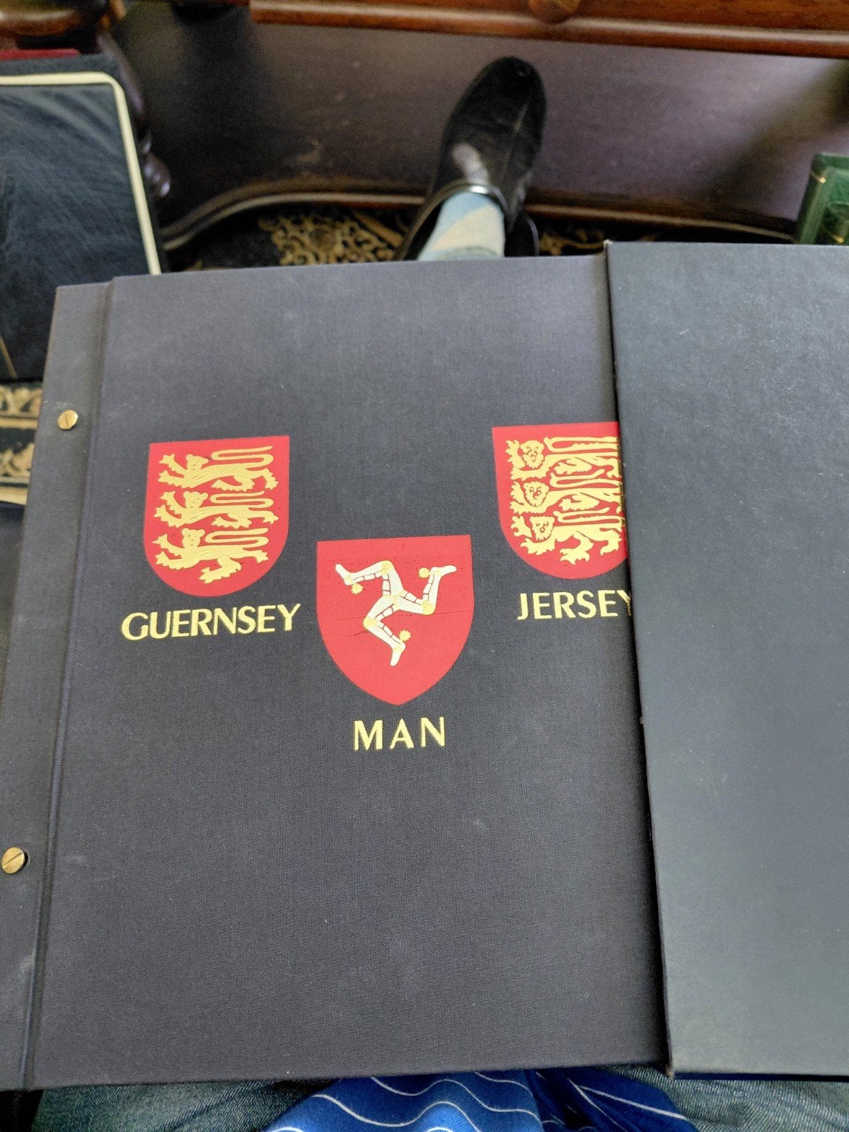 Davo album Guernsey, Ophalen of Verzenden, Buitenland