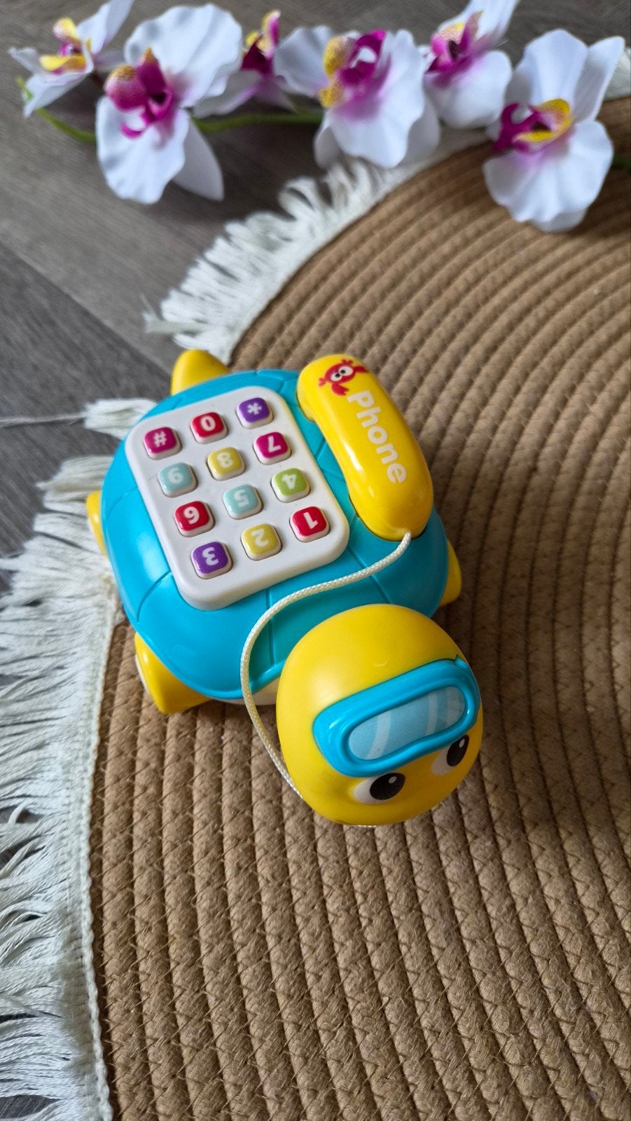 Speelgoedtelefoon met liedjes en geluiden, Ophalen of Verzenden, Zo goed als nieuw, Overige typen, Met geluid