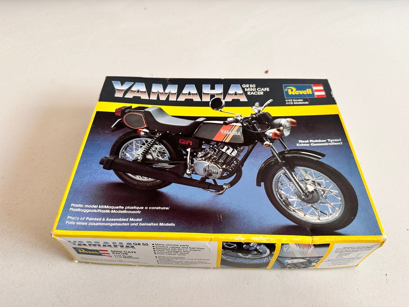 Yamaha GR50 Mini  Café Racer – Revell  bouwpaket ongebouwd, Revell, Nieuw, Ophalen of Verzenden, Groter dan 1:32