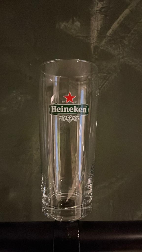 Heineken Fluitje 22 cl, Ophalen of Verzenden, Zo goed als nieuw, Glas of Glazen, Heineken