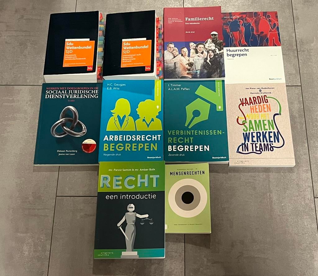 Sociaal Juridische Dienstverlening boeken, Boeken, Studieboeken en Cursussen, Ophalen of Verzenden, Alpha, Zo goed als nieuw, HBO