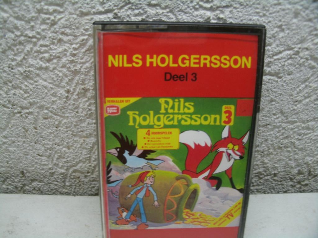 casba 12 nils holgersson deel 3 oa de schat van sunnerbo, Ophalen of Verzenden, Zo goed als nieuw, 1 bandje