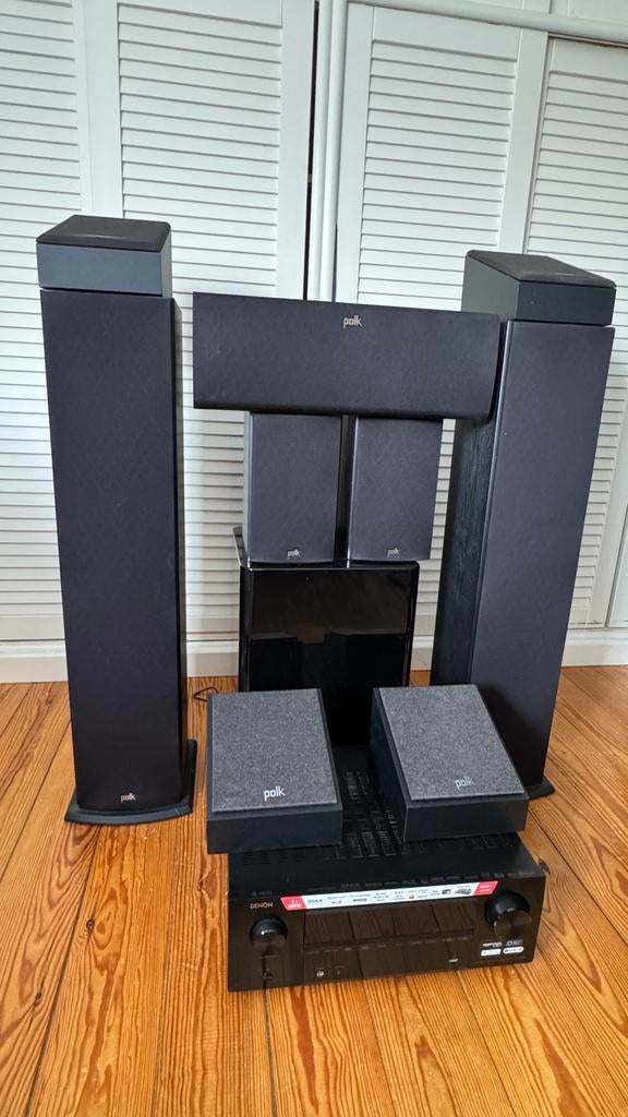 Complete Dolby Atmos Set | Denon X3700H | Bioscoopgeluid!, Ophalen